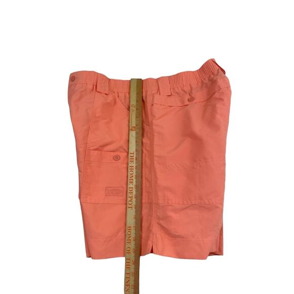 AFTCO‎ M01 Men Fishing Shorts Size 40 8” Inseam Desert Coral - Picture 6 of 7